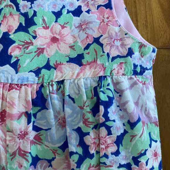 Vintage Little Bitty Baby Girl Floral Romper Size 12 Months - Picture 3 of 4